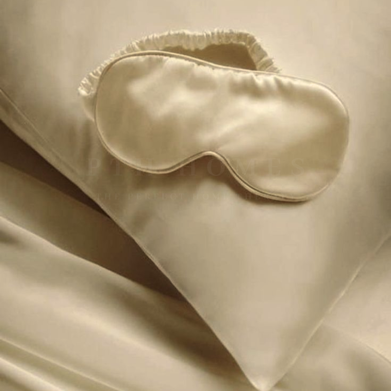 Satin Silk Pillow Case, Eye Mask & Scrunchie