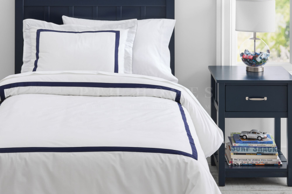 Solid Striped - Cotton Percale