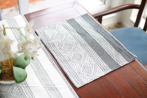 Twine White - Tablemats & Runner