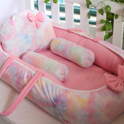 Heart Tie & Dye - Baby Nest
