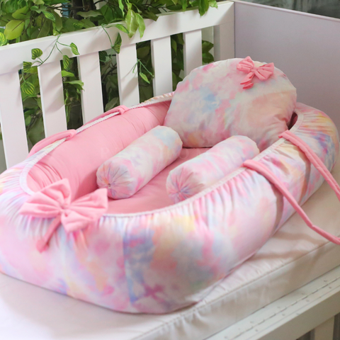 Heart Tie & Dye - Baby Nest