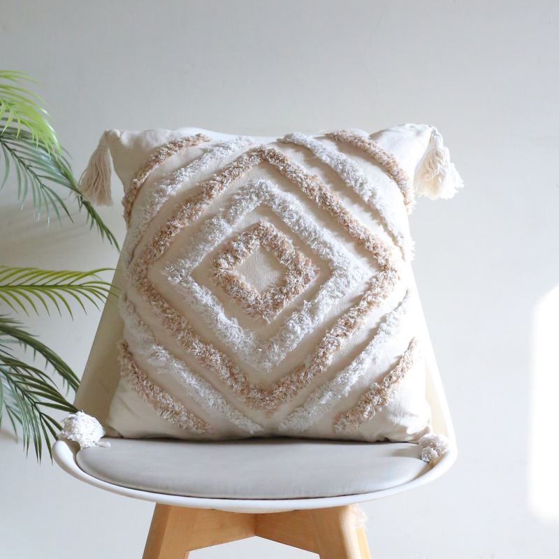 Tribal IV - Tufted Cushion Covers