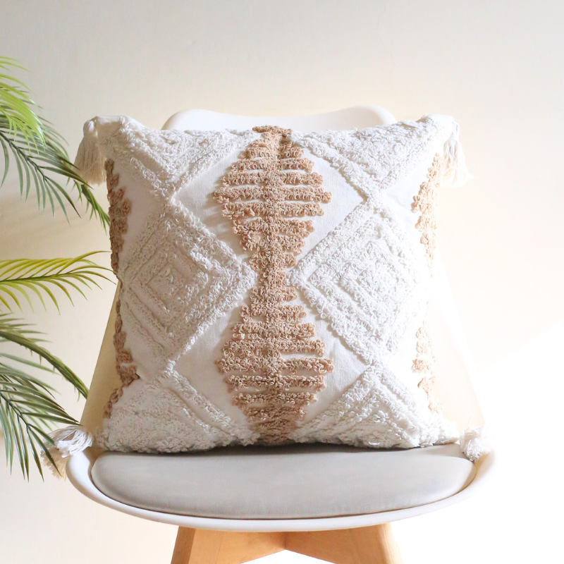 Tribal VII - Tufted Cushion Covers
