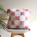 Pink - Tufted Cushion Covers
