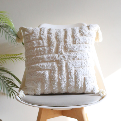 Tribal VI - Tufted Cushion Covers