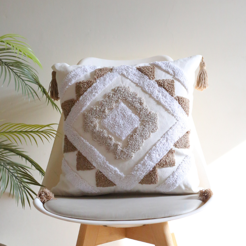 Tribal II - Tufted Cushion Covers