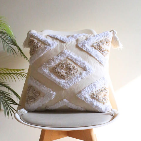 Tribal I - Tufted Cushion Covers