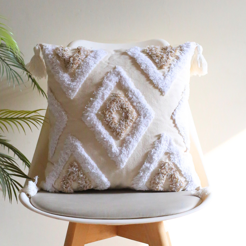 Tribal I - Tufted Cushion Covers