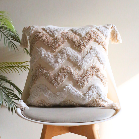 Tribal III - Tufted Cushion Covers