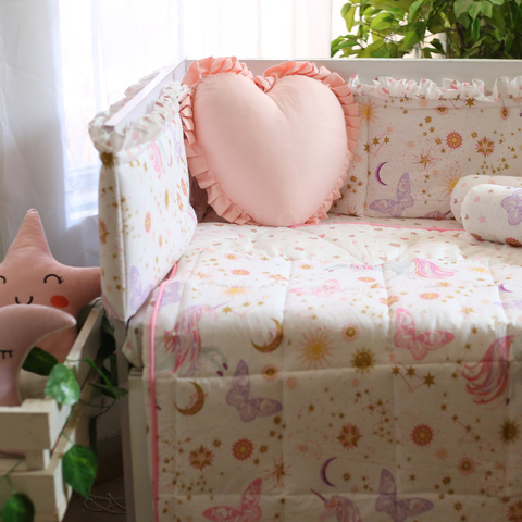 Stardusk Unicorn - Crib Bedding Set