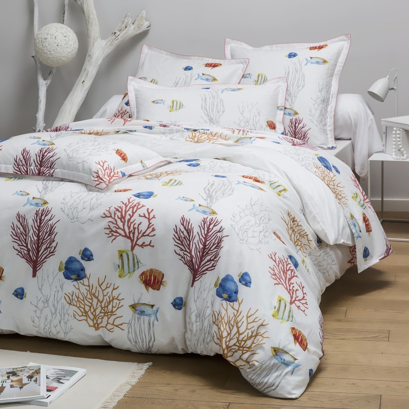 Coral Reef - Cotton Percale T200