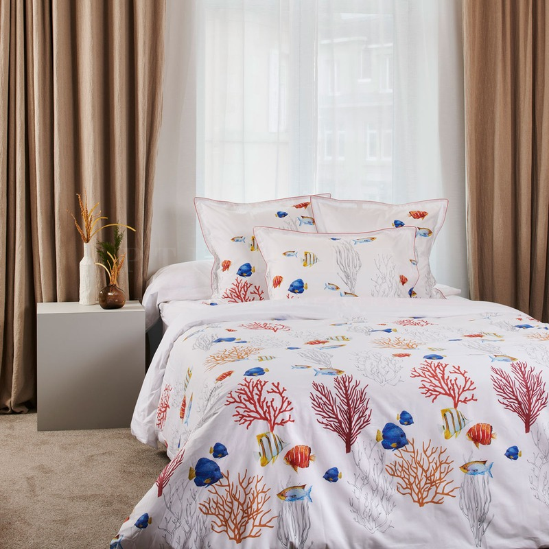Coral Reef - Cotton Percale T200