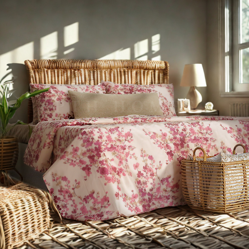 Purple Leafage - Bedset