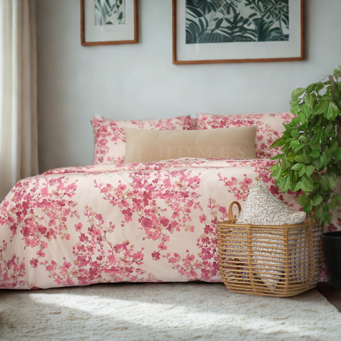 Purple Leafage - Bedset
