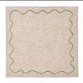 Embriodered Napkin - Bahama Palm