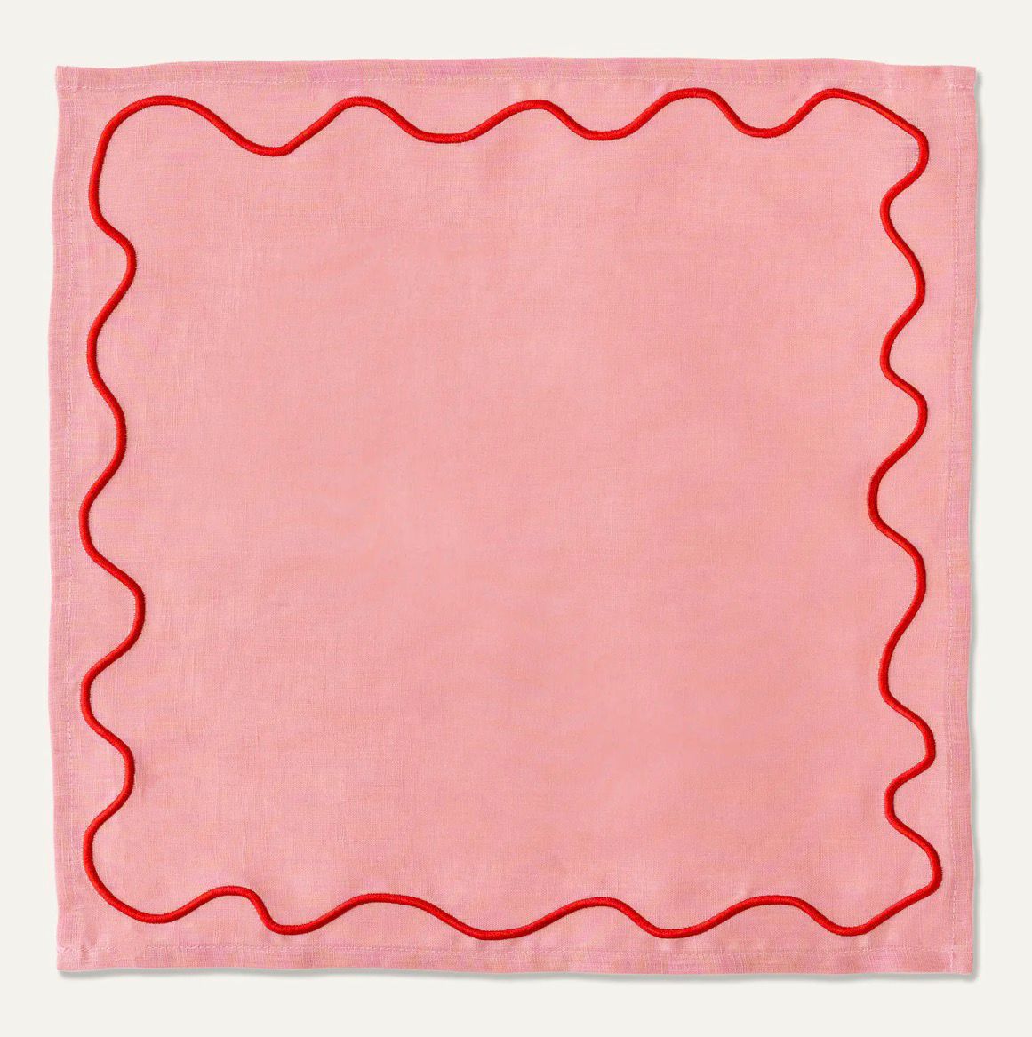 Embriodered Napkin - Bahama Palm