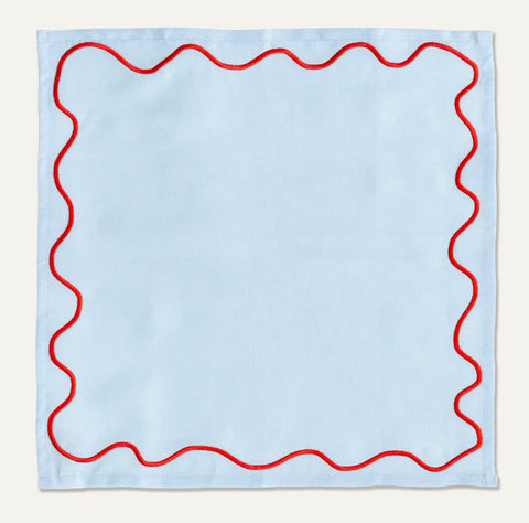 Embriodered Napkin - Bahama Palm