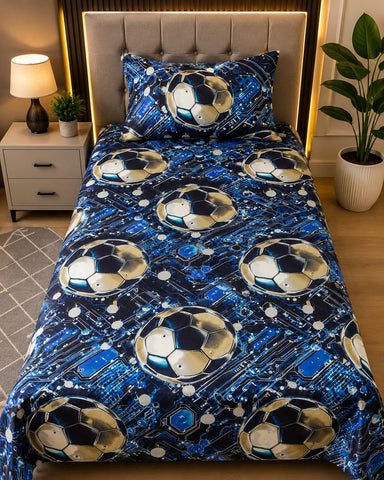 Ultimate Soccer Rush ⚽💙 - Kids Bedding