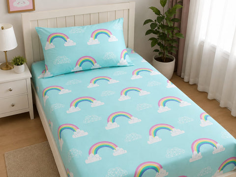 Pastel Rainbow Arches - Kids Beddng