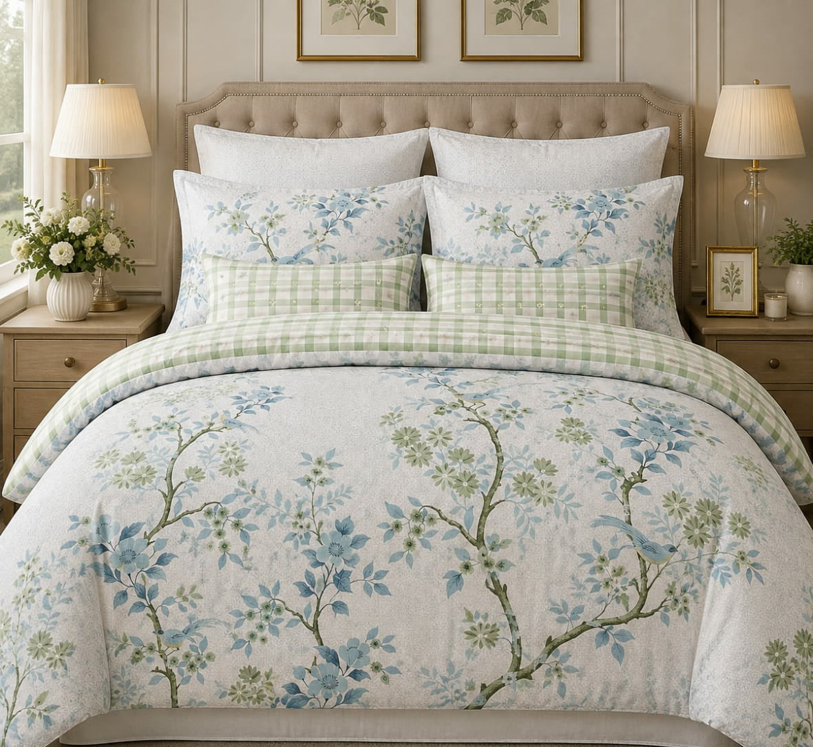 Aqua Spring Breeze - Bedset