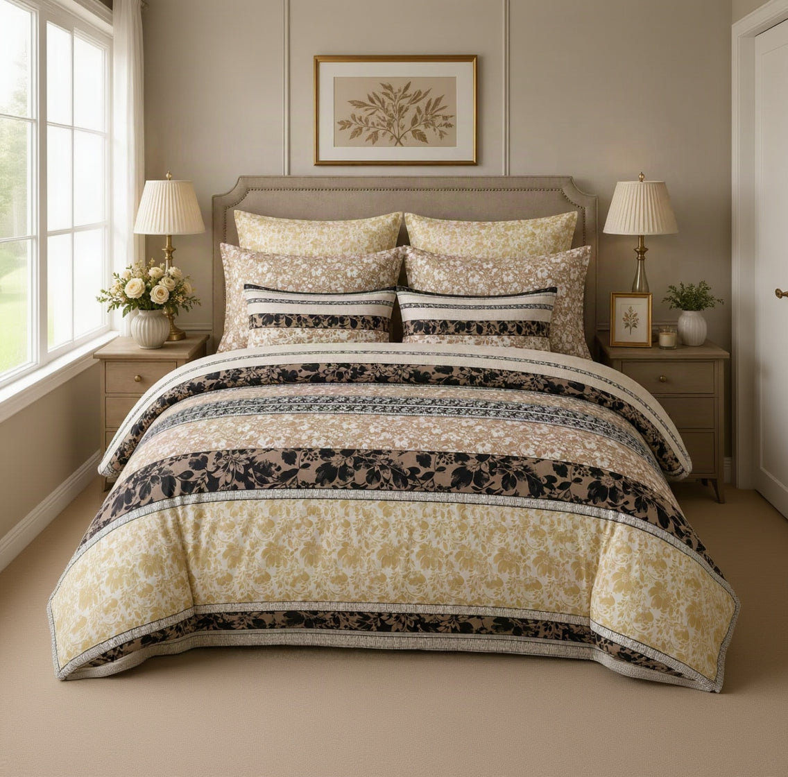Multi - Cotton Bed Set