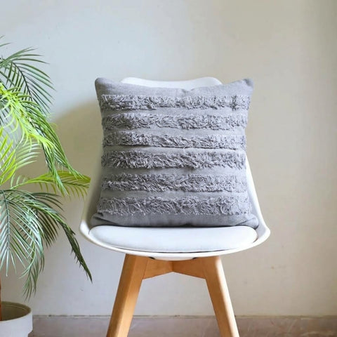 Ashford Slate Ridge - Handwoven Cushion Cover