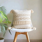 Handwoven - Ivory Clay Cushion Cover