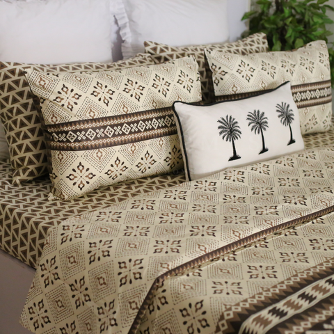 Brown Motif - Bedset