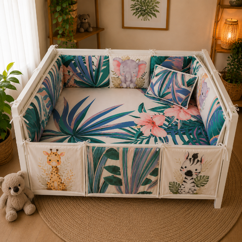 Koala Bloom - Crib Bedding Set