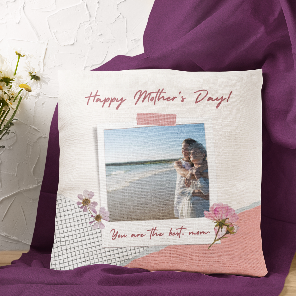Mother's Day - Cushion (with filling) | Custom Picture