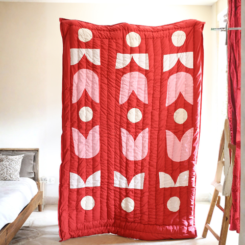 Patchwork - Cotton - Hand Stitched Razai