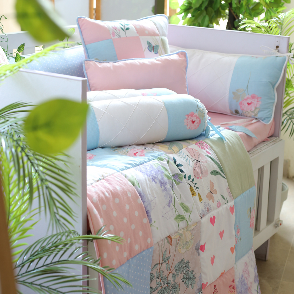 Patchwork - Crib Bedding Set