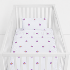 Tufted Flower- 2 Pcs Crib's Bedding Set
