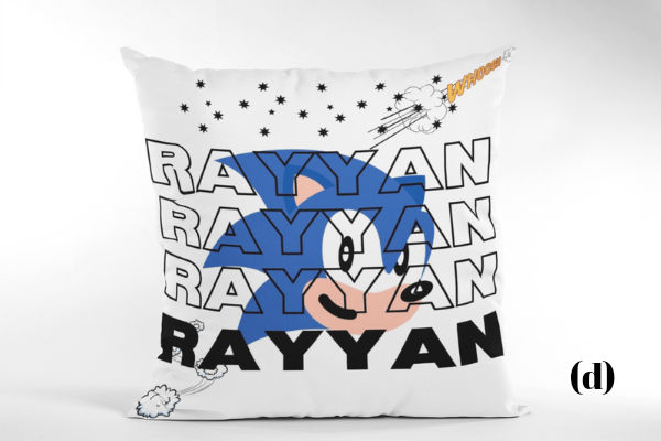 Super Hero - Customized Name Cushions