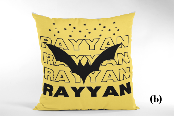 Super Hero - Customized Name Cushions