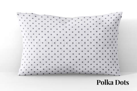 Junior's Pillow - Polka Dots (Monochrome)