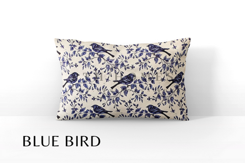 Blue Bird - Cushion Cover