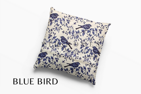Blue Bird - Cushion Cover