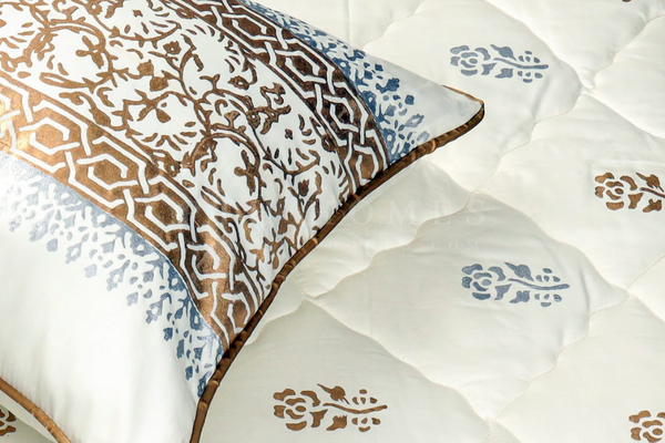 Crystal Grandeur - Block Printed