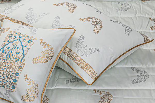 Mor Pankh - Block Printed