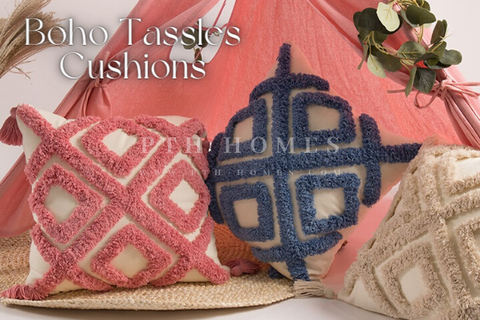 Boho Tassels - Cushion Covers