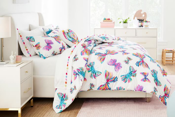Butterfly Love - Cotton Percale - Duvet Cover Set