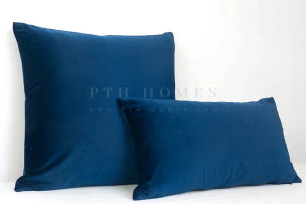 Solid Colored - Velvet Cushion Covers