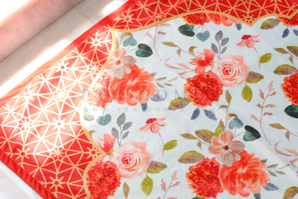 Floral - Velvet Padded Janamaz (Available in 10 designs)