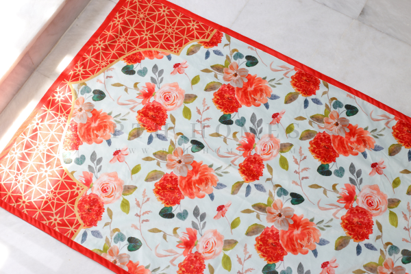Floral - Velvet Padded Janamaz (Available in 10 designs)