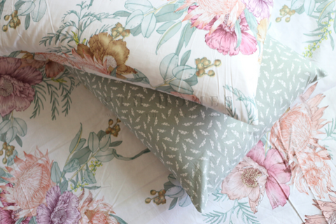 Floret Tranquility - Cotton Percale