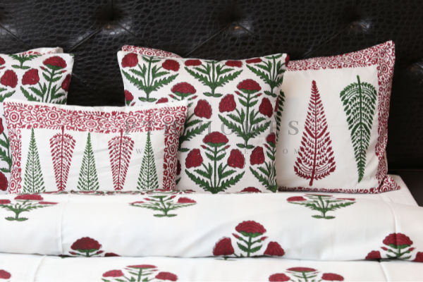 Gul-e-Rana - Block Printed