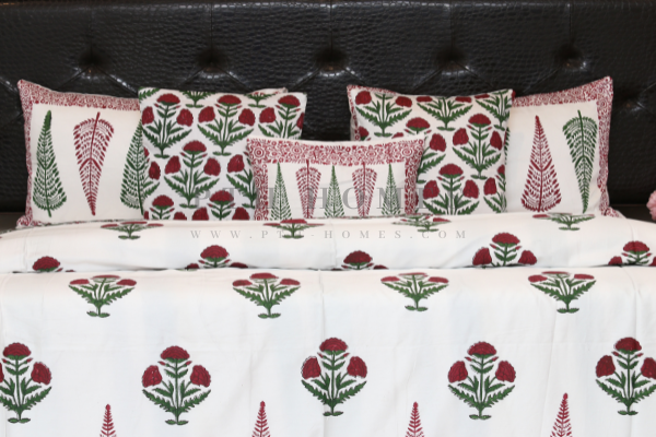 Gul-e-Rana - Block Printed