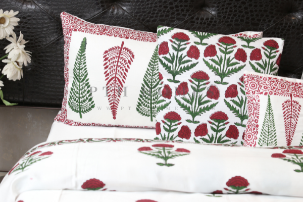 Gul-e-Rana - Block Printed