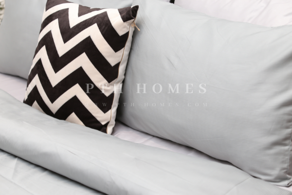 Harbour Gray - Cotton Sateen